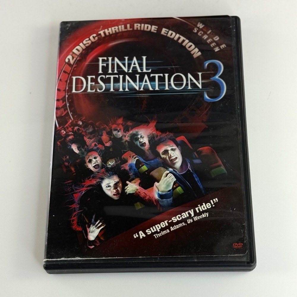 Final Destination 3 DVD 2-Disc Thrill Ride Edition Widescreen Mary Elizabeth Win